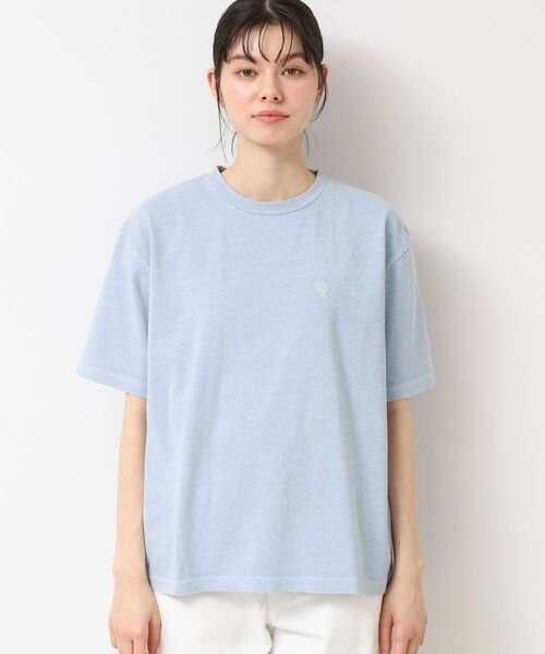 Dessin / デッサン Tシャツ | 【ユニセックス・洗える】ロゴ入りピグメントTシャツ | 詳細13