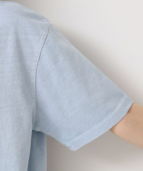 Dessin / デッサン Tシャツ | 【ユニセックス・洗える】ロゴ入りピグメントTシャツ | 詳細17