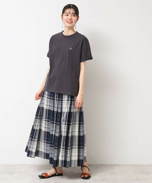 Dessin / デッサン Tシャツ | 【ユニセックス・洗える】ロゴ入りピグメントTシャツ | 詳細3