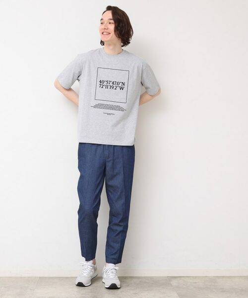 Dessin / デッサン Tシャツ | 【ユニセックス・洗える】座標プリントTシャツ | 詳細10