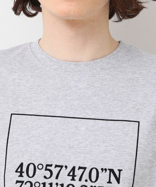 Dessin / デッサン Tシャツ | 【ユニセックス・洗える】座標プリントTシャツ | 詳細16