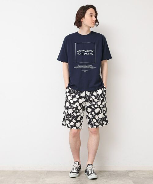 Dessin / デッサン Tシャツ | 【ユニセックス・洗える】座標プリントTシャツ | 詳細6