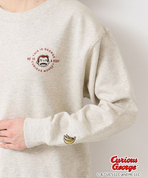 Dessin / デッサン スウェット | 【ユニセックス/おさるのジョージコラボ】スウェット | 詳細13
