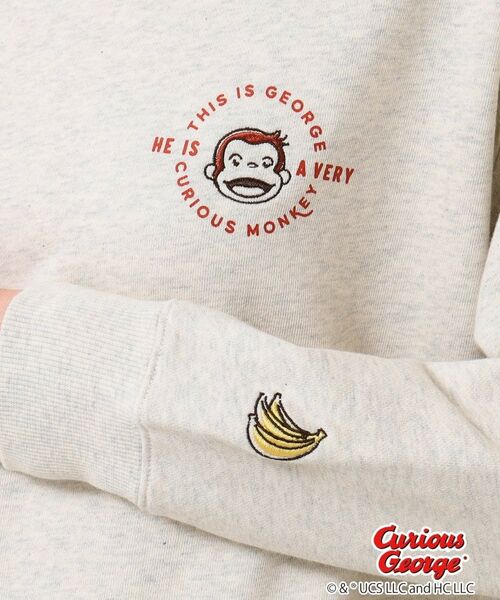 Dessin / デッサン スウェット | 【ユニセックス/おさるのジョージコラボ】スウェット | 詳細8