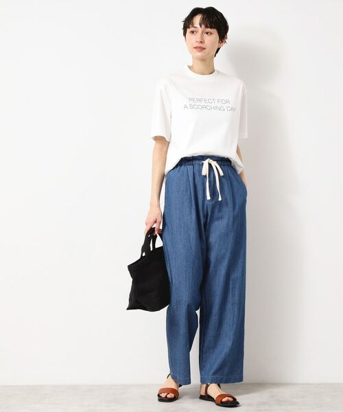 Dessin / デッサン Tシャツ | 【ユニセックス/抗菌防臭/洗える】コットンロゴTシャツ | 詳細3