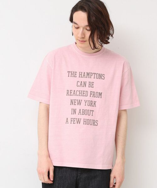 Dessin / デッサン Tシャツ | 【ユニセックス・洗える】ピグメントTシャツ(ピンク(072))