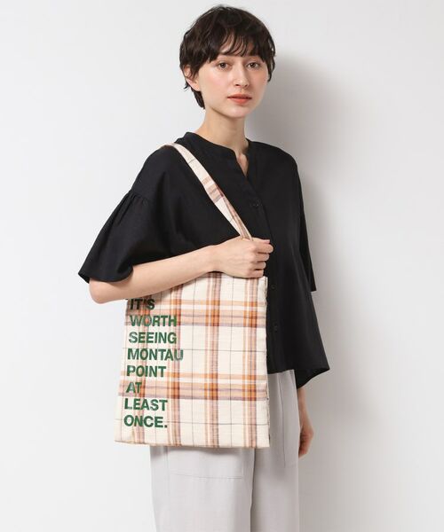 Dessin / デッサン トートバッグ | 【A4収納可・軽量】チェックトート | 詳細1