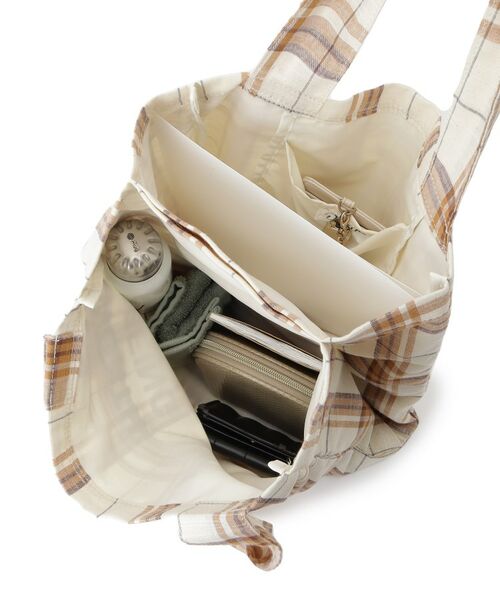 Dessin / デッサン トートバッグ | 【A4収納可・軽量】チェックトート | 詳細13