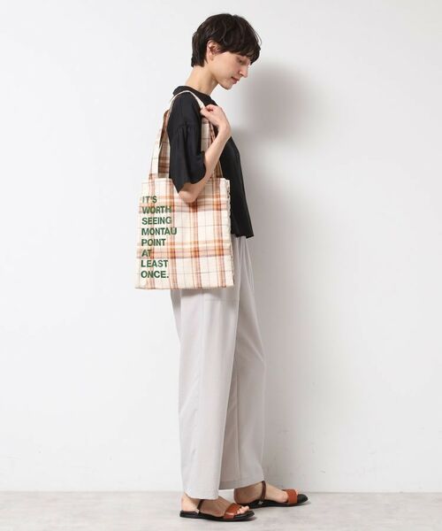 Dessin / デッサン トートバッグ | 【A4収納可・軽量】チェックトート | 詳細2