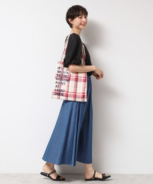 Dessin / デッサン トートバッグ | 【A4収納可・軽量】チェックトート | 詳細4