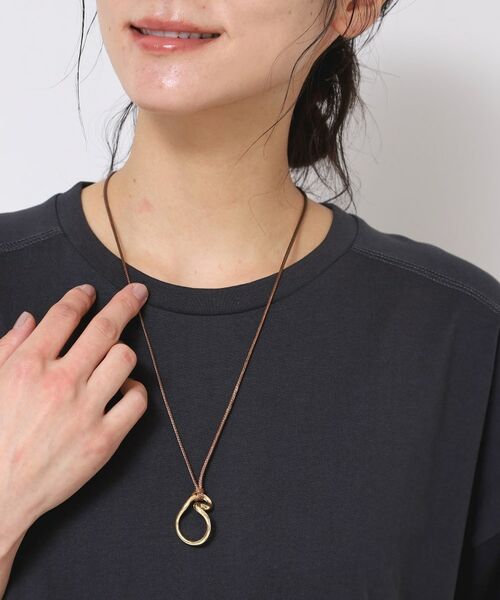 Dessin / デッサン ネックレス・ペンダント・チョーカー | コード メタルフレームネックレス | 詳細6