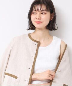 Dessin / デッサン キャミソール・チューブトップ | 【2WAY・洗える】リブタンク（S～L）