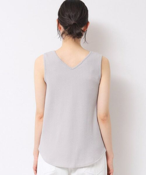 Dessin / デッサン キャミソール・チューブトップ | 【2WAY・洗える】リブタンク(S~L) | 詳細15