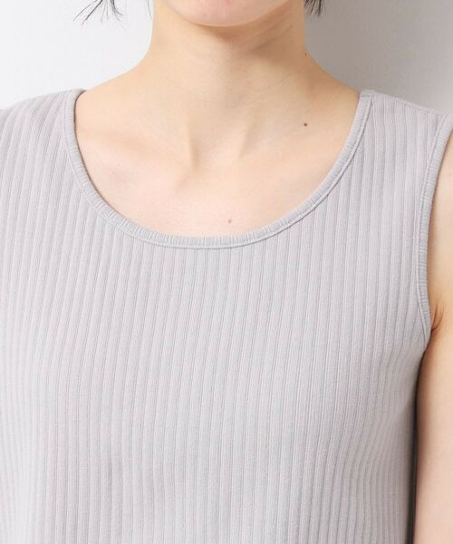 Dessin / デッサン キャミソール・チューブトップ | 【2WAY・洗える】リブタンク(S~L) | 詳細16
