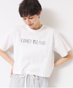 Dessin / デッサン Tシャツ | 【洗える】スパンコールロゴTシャツ（XS～L）