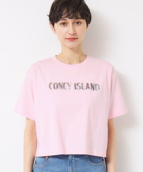 Dessin / デッサン Tシャツ | 【洗える】スパンコールロゴTシャツ(XS~L) | 詳細12