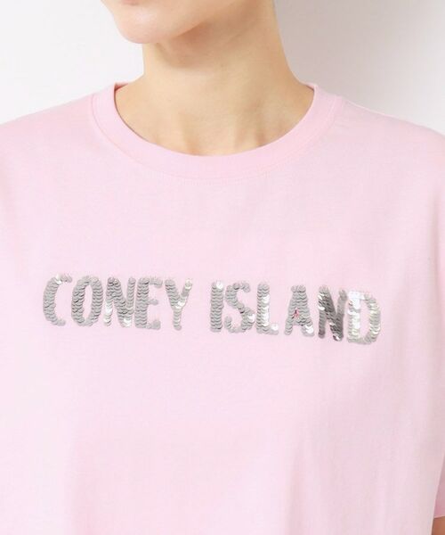 Dessin / デッサン Tシャツ | 【洗える】スパンコールロゴTシャツ(XS~L) | 詳細15