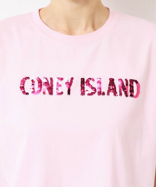 Dessin / デッサン Tシャツ | 【洗える】スパンコールロゴTシャツ(XS~L) | 詳細20