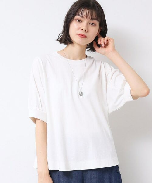 Dessin / デッサン カットソー | 【洗える】パフスリーブカットソー(XS~L) | 詳細1