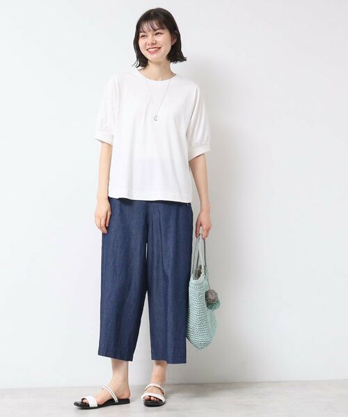 Dessin / デッサン カットソー | 【洗える】パフスリーブカットソー(XS~L) | 詳細3