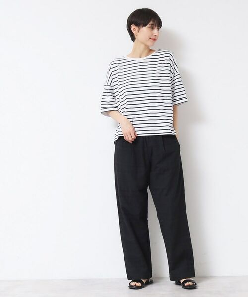 Dessin / デッサン Tシャツ | 【二の腕カバー/接触冷感/UV】ロールアップスリーブTシャツ(XS~L) | 詳細11