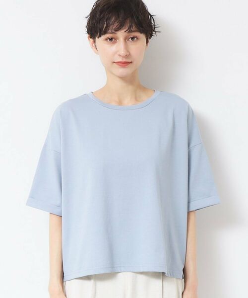 Dessin / デッサン Tシャツ | 【二の腕カバー/接触冷感/UV】ロールアップスリーブTシャツ(XS~L) | 詳細17