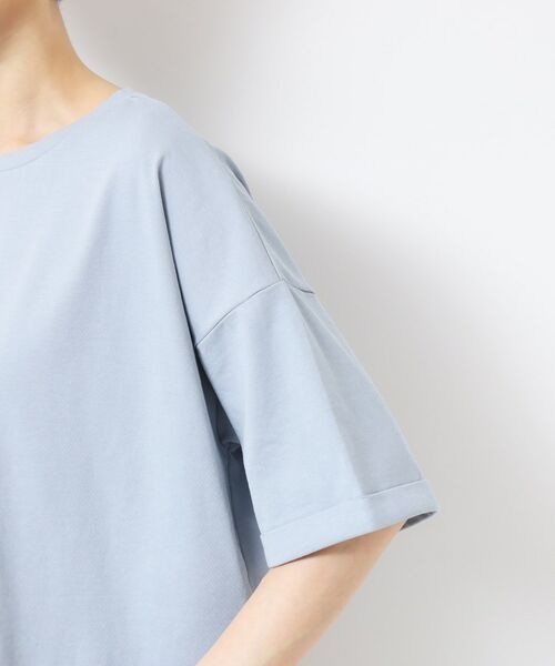 Dessin / デッサン Tシャツ | 【二の腕カバー/接触冷感/UV】ロールアップスリーブTシャツ(XS~L) | 詳細21