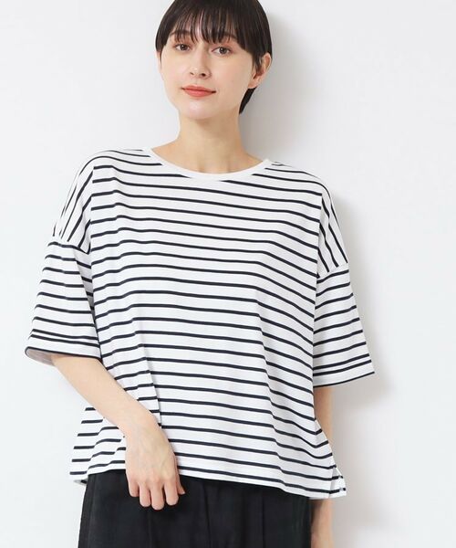 Dessin / デッサン Tシャツ | 【二の腕カバー/接触冷感/UV】ロールアップスリーブTシャツ(XS~L) | 詳細9