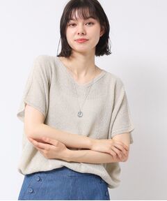 Dessin / デッサン ニット・セーター | 【日本製・洗える】シームレスラインVネックニット