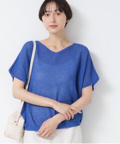 Dessin / デッサン ニット・セーター | 【日本製・洗える】シームレスラインVネックニット