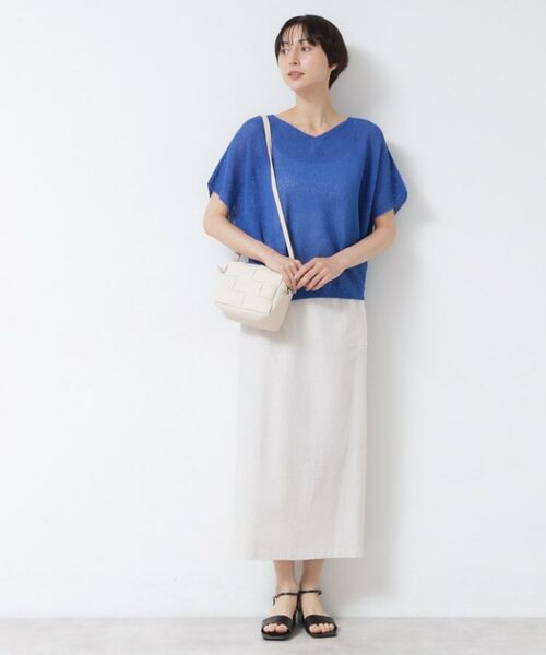 Dessin / デッサン ニット・セーター | 【日本製・洗える】シームレスラインVネックニット | 詳細11