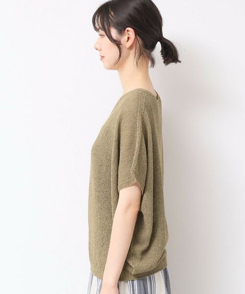 Dessin / デッサン ニット・セーター | 【日本製・洗える】シームレスラインVネックニット | 詳細18