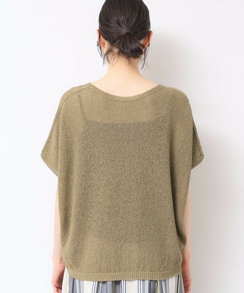 Dessin / デッサン ニット・セーター | 【日本製・洗える】シームレスラインVネックニット | 詳細19