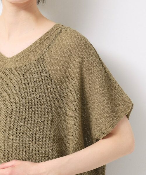 Dessin / デッサン ニット・セーター | 【日本製・洗える】シームレスラインVネックニット | 詳細21
