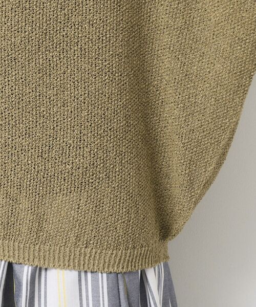 Dessin / デッサン ニット・セーター | 【日本製・洗える】シームレスラインVネックニット | 詳細22