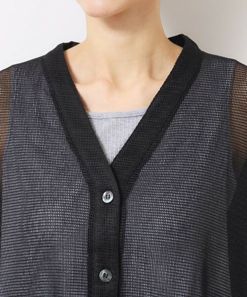 Dessin / デッサン カーディガン・ボレロ | 【洗える】メッシュカーディガン | 詳細12