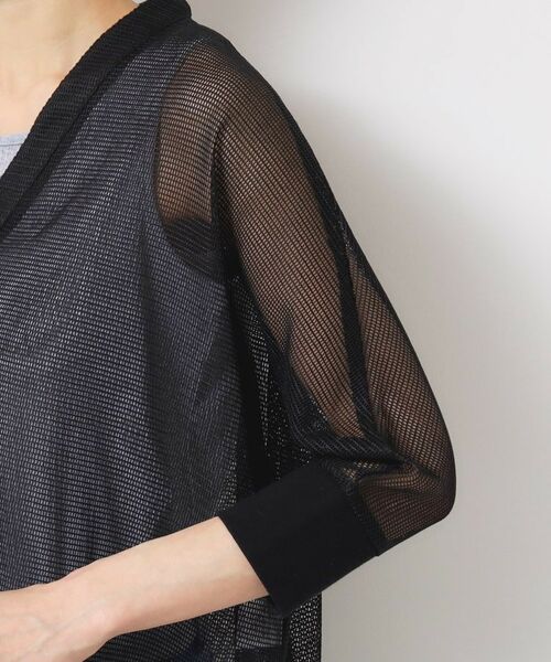 Dessin / デッサン カーディガン・ボレロ | 【洗える】メッシュカーディガン | 詳細13