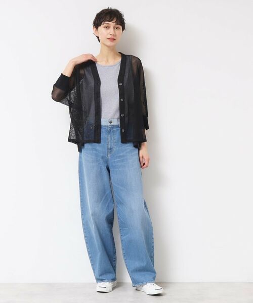 Dessin / デッサン カーディガン・ボレロ | 【洗える】メッシュカーディガン | 詳細7