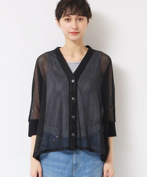 Dessin / デッサン カーディガン・ボレロ | 【洗える】メッシュカーディガン | 詳細9