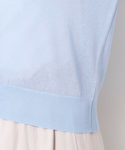 Dessin / デッサン カーディガン・ボレロ | 【UVカット・洗える】パール調ボタンシアーカーディガン | 詳細23