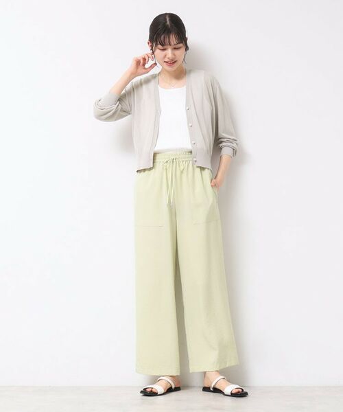 Dessin / デッサン カーディガン・ボレロ | 【UVカット・洗える】パール調ボタンシアーカーディガン | 詳細3