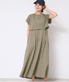 Dessin / デッサン セットアップ | 【2点セット・洗える】テントラインジャージワンピース