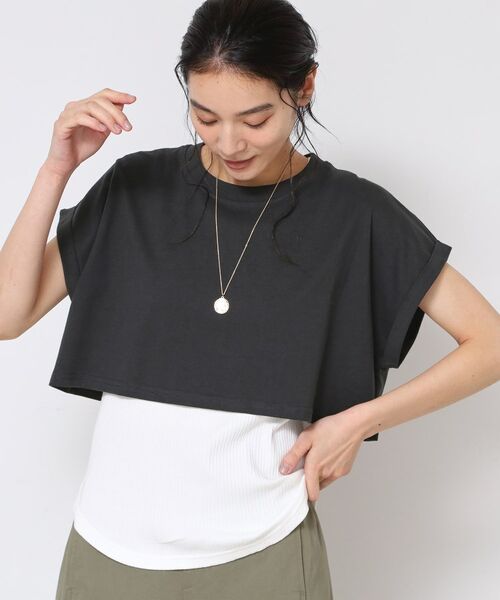 Dessin / デッサン セットアップ | 【2点セット・洗える】テントラインジャージワンピース | 詳細1