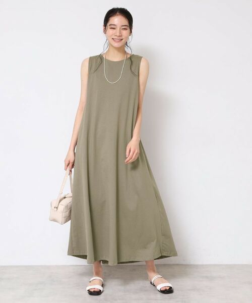 Dessin / デッサン セットアップ | 【2点セット・洗える】テントラインジャージワンピース | 詳細10
