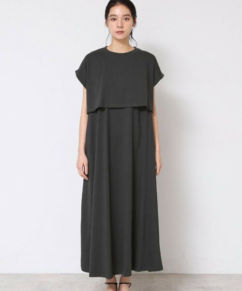 Dessin / デッサン セットアップ | 【2点セット・洗える】テントラインジャージワンピース | 詳細12