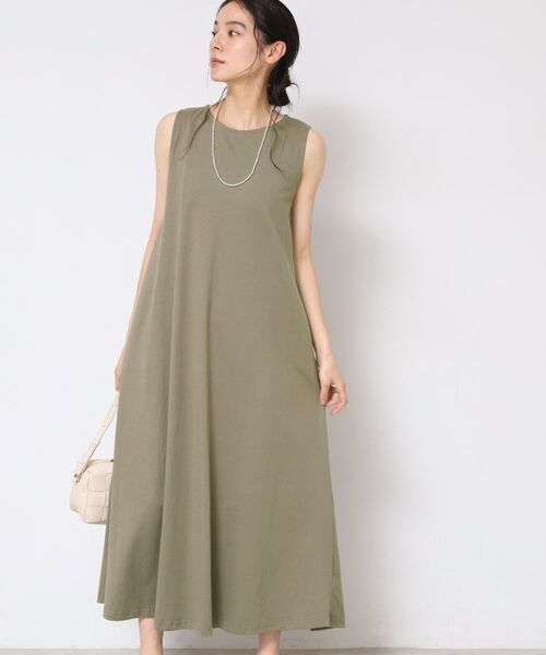 Dessin / デッサン セットアップ | 【2点セット・洗える】テントラインジャージワンピース | 詳細8