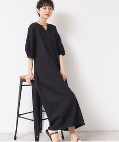 Dessin / デッサン ロング・マキシ丈ワンピース | 【洗える】パフスリーブAラインワンピース（S～L）