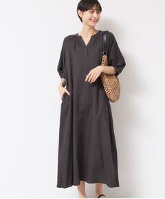 Dessin / デッサン ロング・マキシ丈ワンピース | 【洗える】パフスリーブAラインワンピース（S～L）