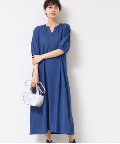 Dessin / デッサン ロング・マキシ丈ワンピース | 【洗える】パフスリーブAラインワンピース（S～L）