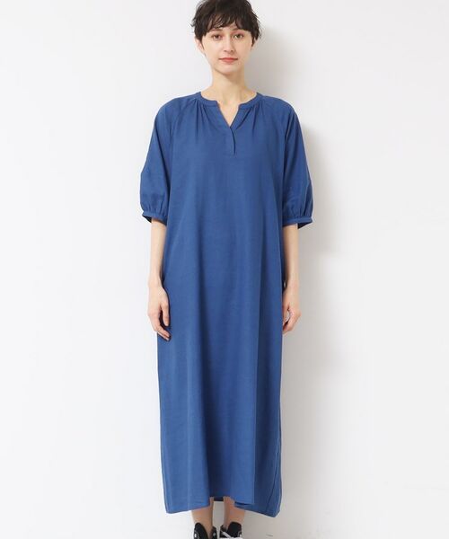 Dessin / デッサン ロング・マキシ丈ワンピース | 【洗える】パフスリーブAラインワンピース（S～L） | 詳細13